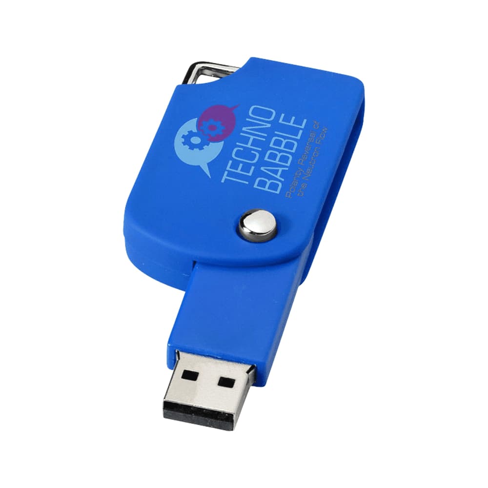 Swivel Square USB Flash Drive