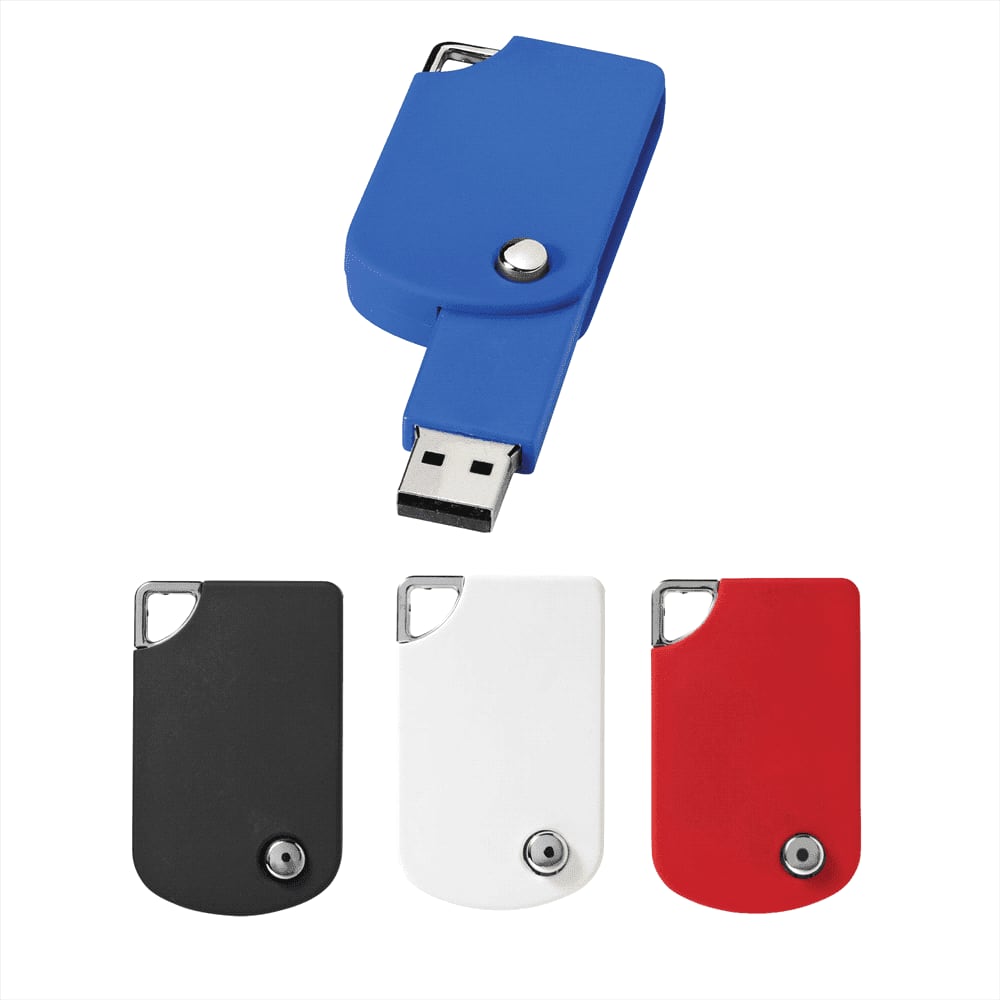 Swivel Square USB Flash Drive