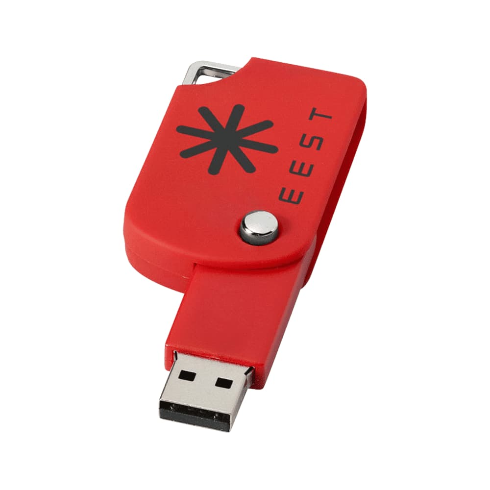 Swivel Square USB Flash Drive