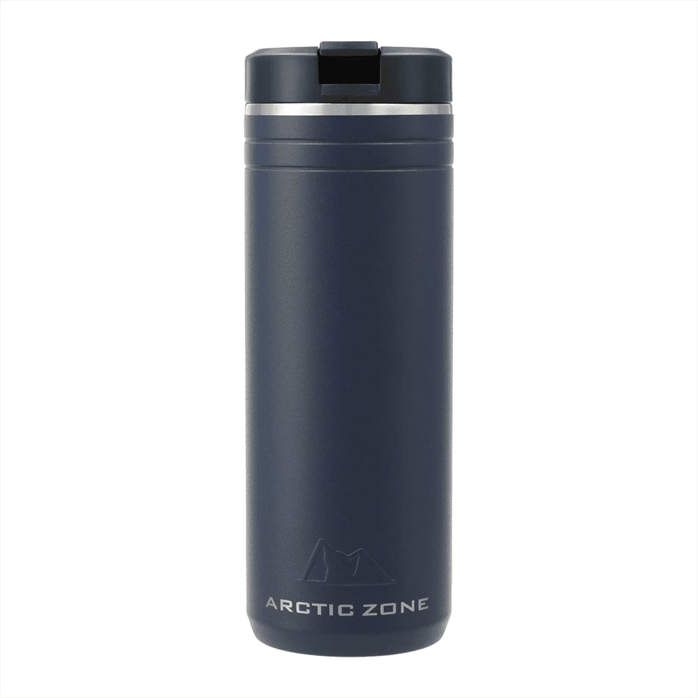 Arctic Zone Titan Thermal HP Straw Drink Bottle 700ml - AZ1025 Image Navy