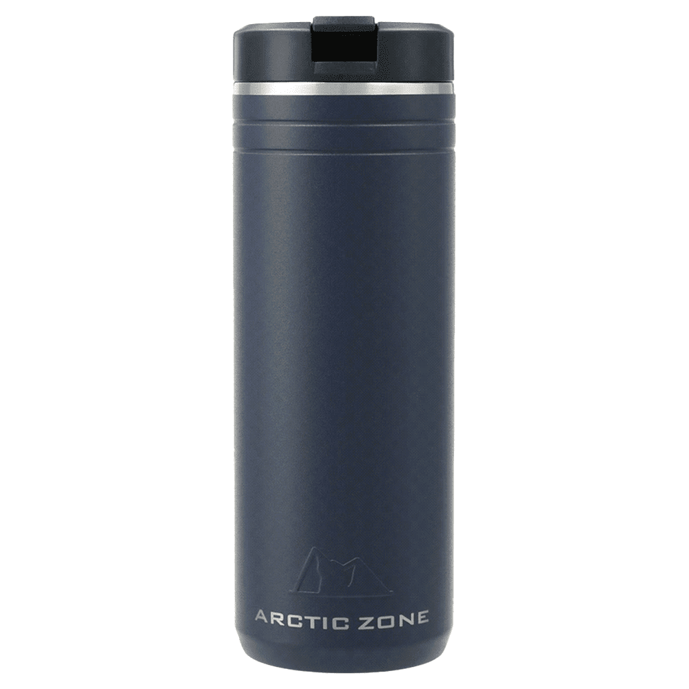 Arctic Zone Titan Thermal HP Straw Drink Bottle 700ml - AZ1025 Image Navy