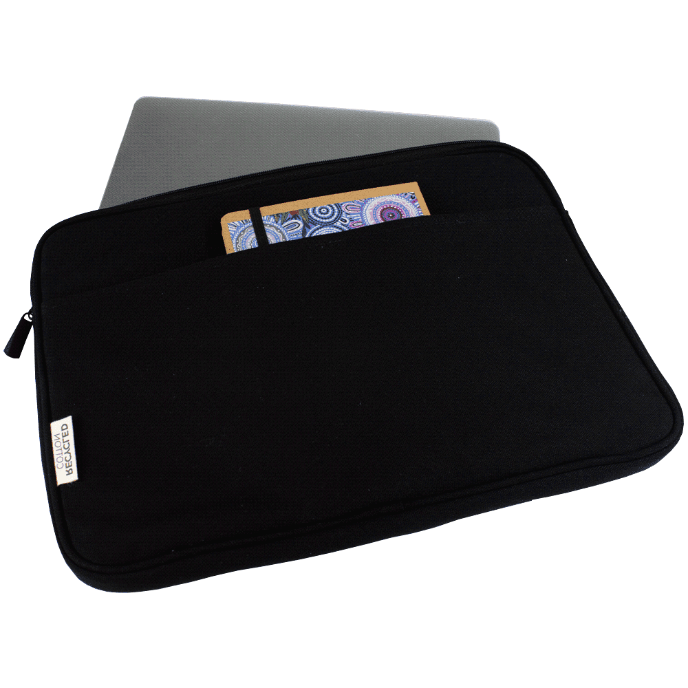 Darani GRS Recycled Canvas 16" Laptop Sleeve - DA1006 Image Black