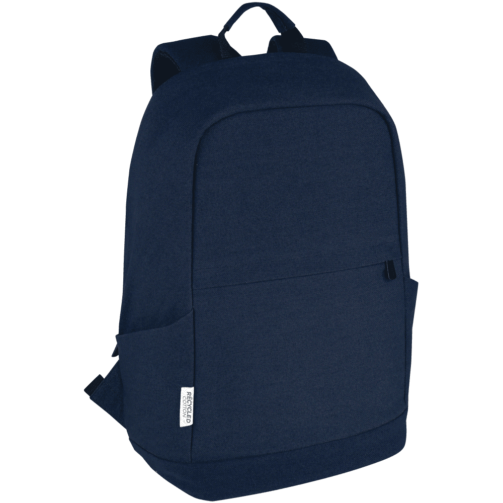 Darani GRS Recycled Canvas Anti-theft 15" 21L Laptop Backpack - DA1007 Image Navy