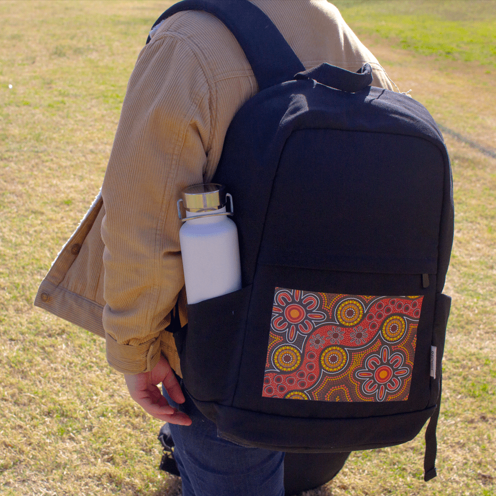 Darani GRS Recycled Canvas Anti-theft 15" 21L Laptop Backpack - DA1007 Image 