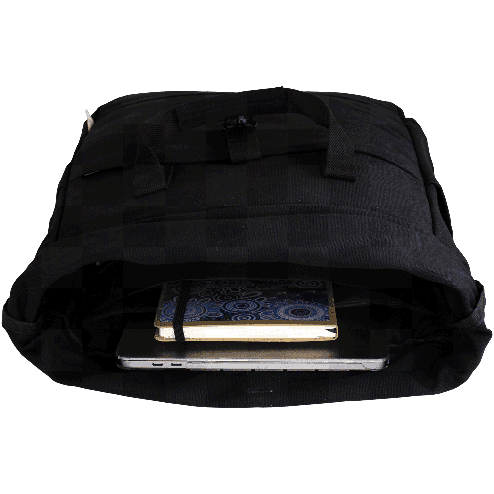 Darani GRS Recycled Canvas Backpack Tote 24L - DA1009 Image 