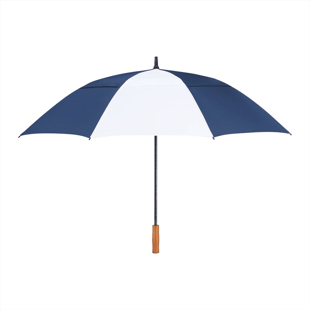 Darani 58" Recycled Golf Umbrella - DA1011 Image Navy/White