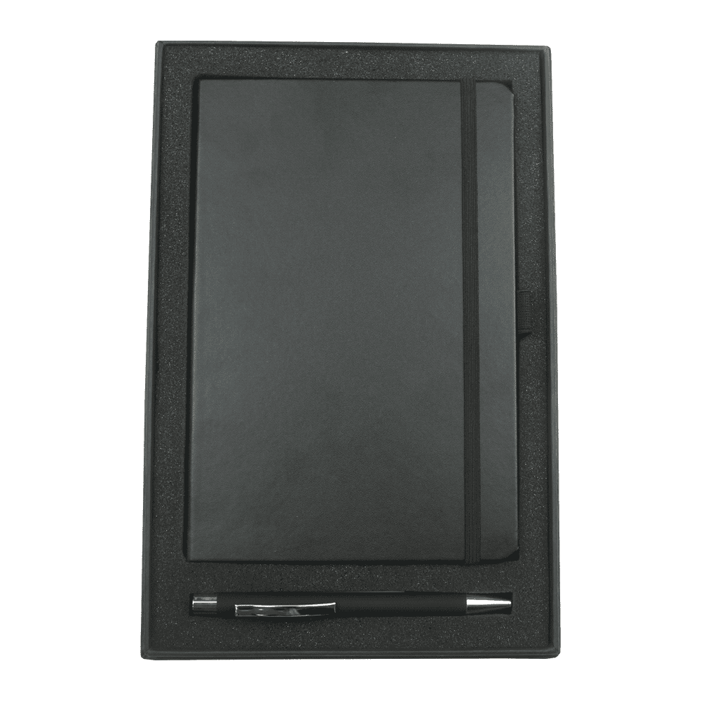 Gift Set with JB1008 Nova Journal & 6018 Gorcia Pen - GIFT1010 Image Black