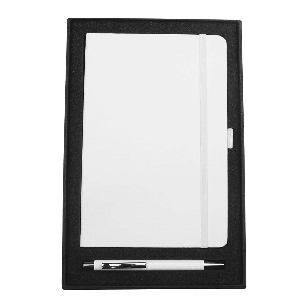 Gift Set with JB1008 Nova Journal & 6018 Gorcia Pen - GIFT1010 Image White