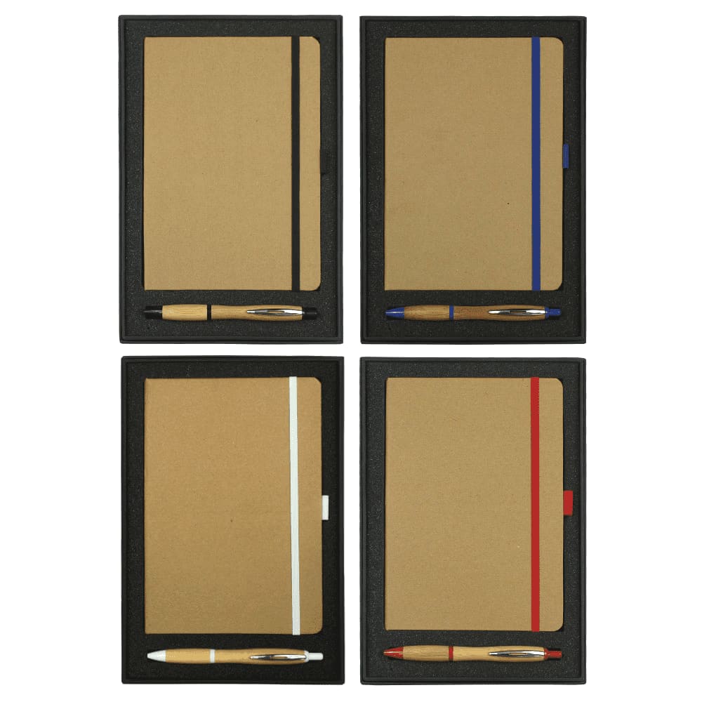 Alternative view of Gift Set w/ JB1022 Colour Bound Journal & 4104 Nash Bamboo Pen