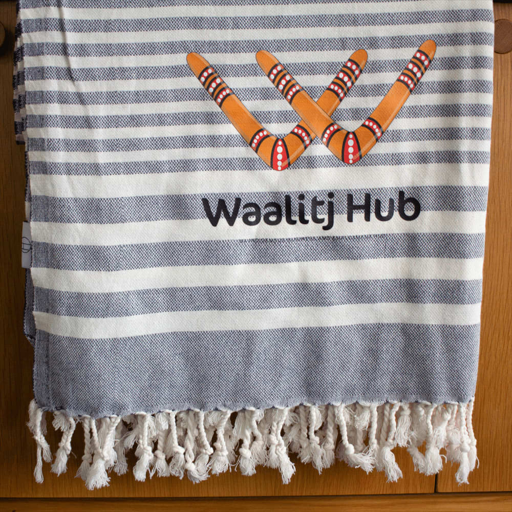 Hilana Upcycled Fethiye Throw Blanket - HA001 Image