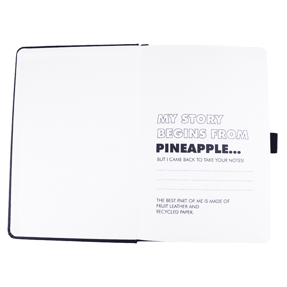FSC Mix Pineapple Leather Bound JournalBook - JB1030 Image