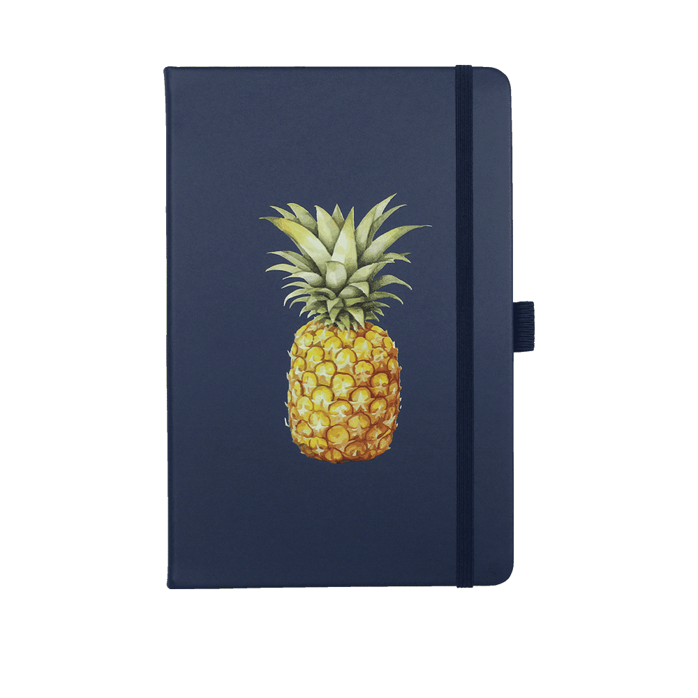 FSC Mix Pineapple Leather Bound JournalBook - JB1030 Image