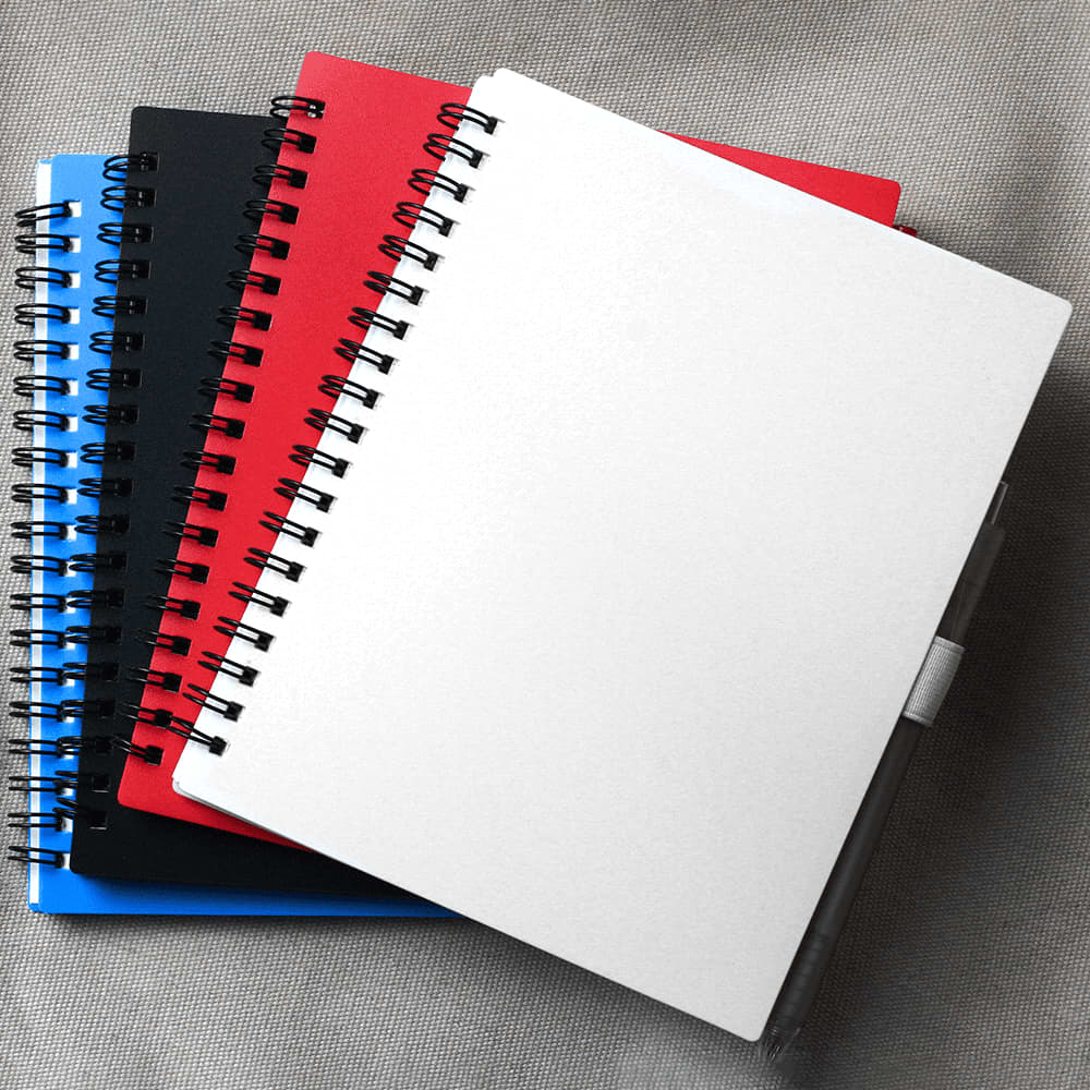 Alternative view of Niove Recycled PP JournalBook & Pen