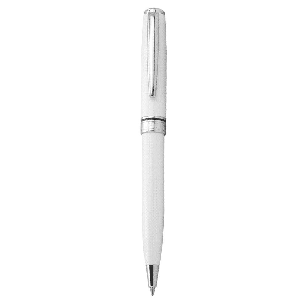 Scriptura Slick Ballpoint Twist Action Pen - SC1020 Image White