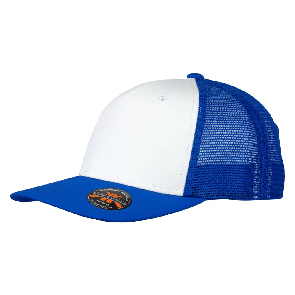 Turbine Trucker Cap - TKC1004 Image Royal/White