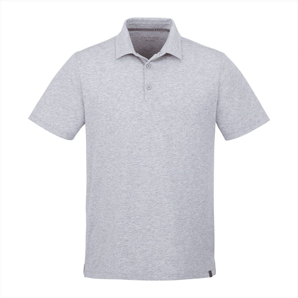 Somoto Eco Short Sleeve Polo - Mens - TM16314 Image Heather Grey
