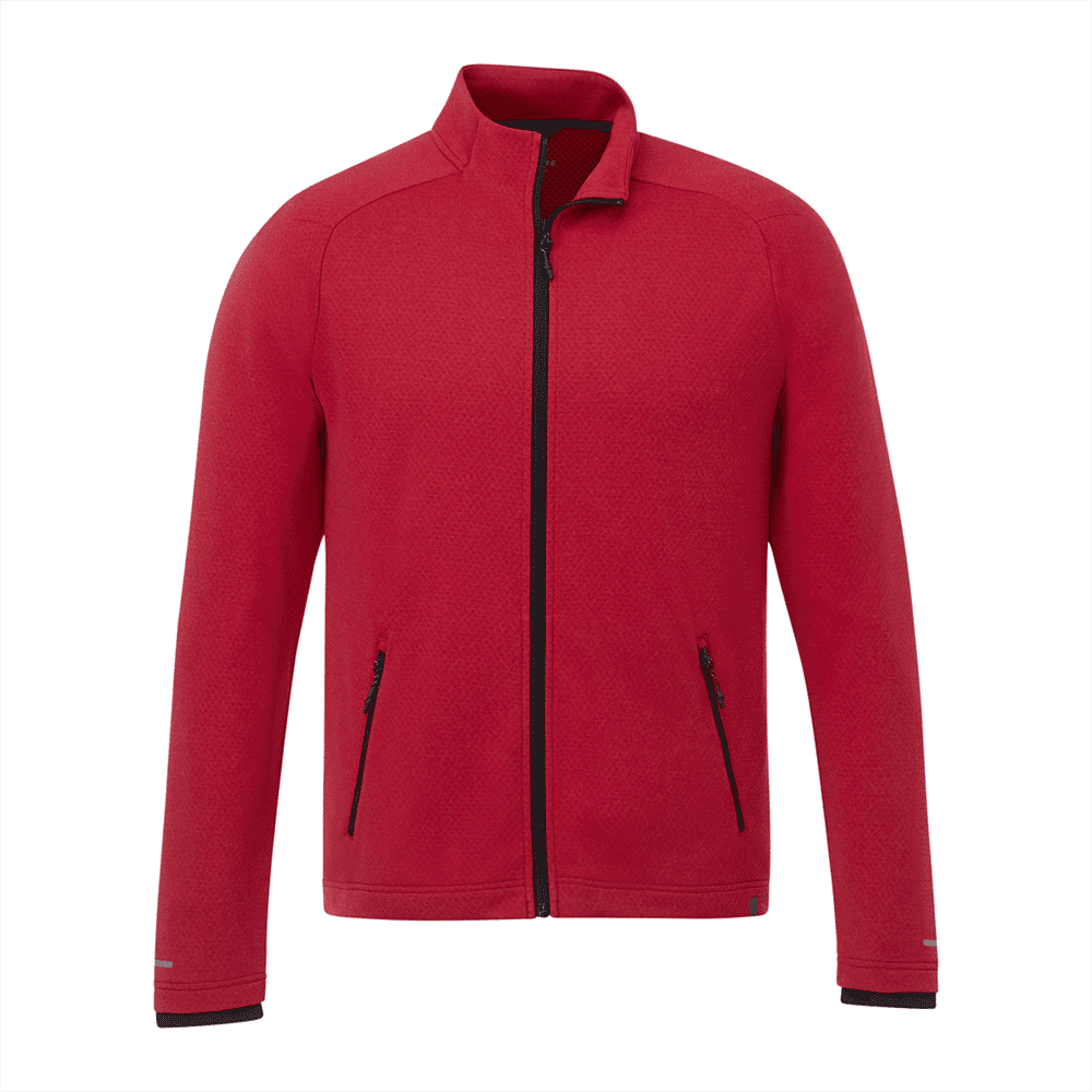 Asgard Eco Knit Jacket - Mens - TM18139 Image Team Red Heather