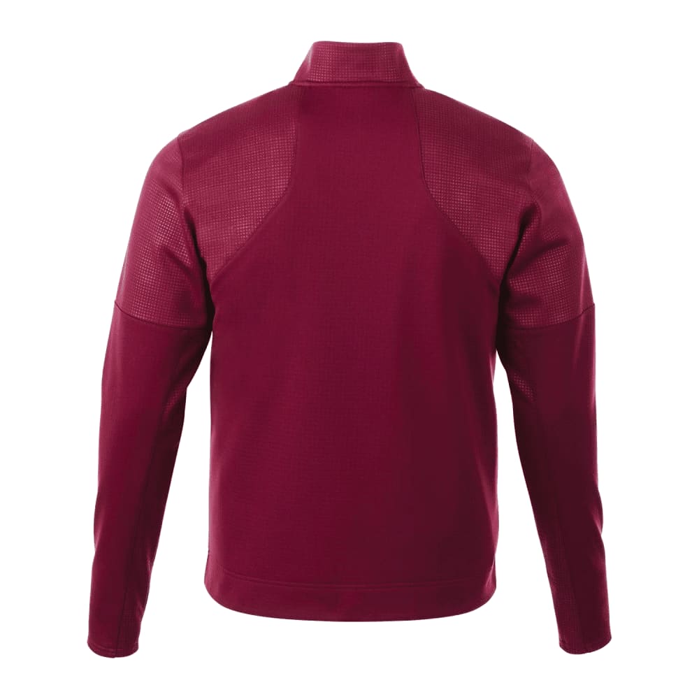 Men's Senger Knit Full Zip Performance Jacket w/ Thumb Holes - TM18154 Image 
