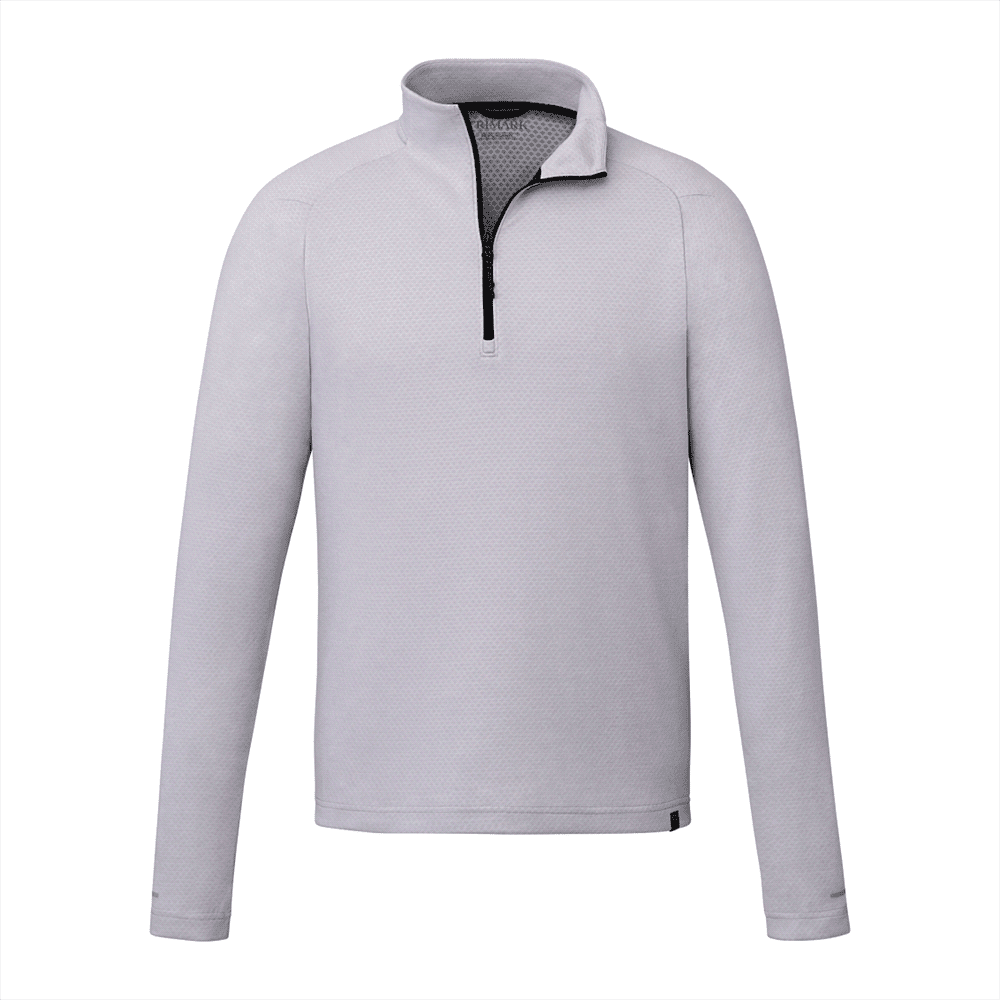 Asgard Eco Knit Quarter Zip - Mens - TM18310 Image Silver Heather