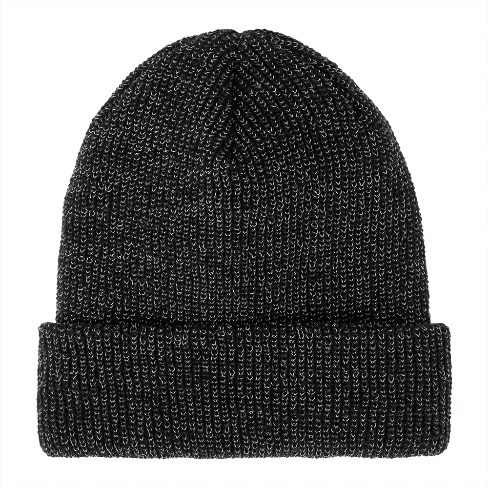 Energy Knit Reflective Beanie - Unisex - TM36012 Image Black