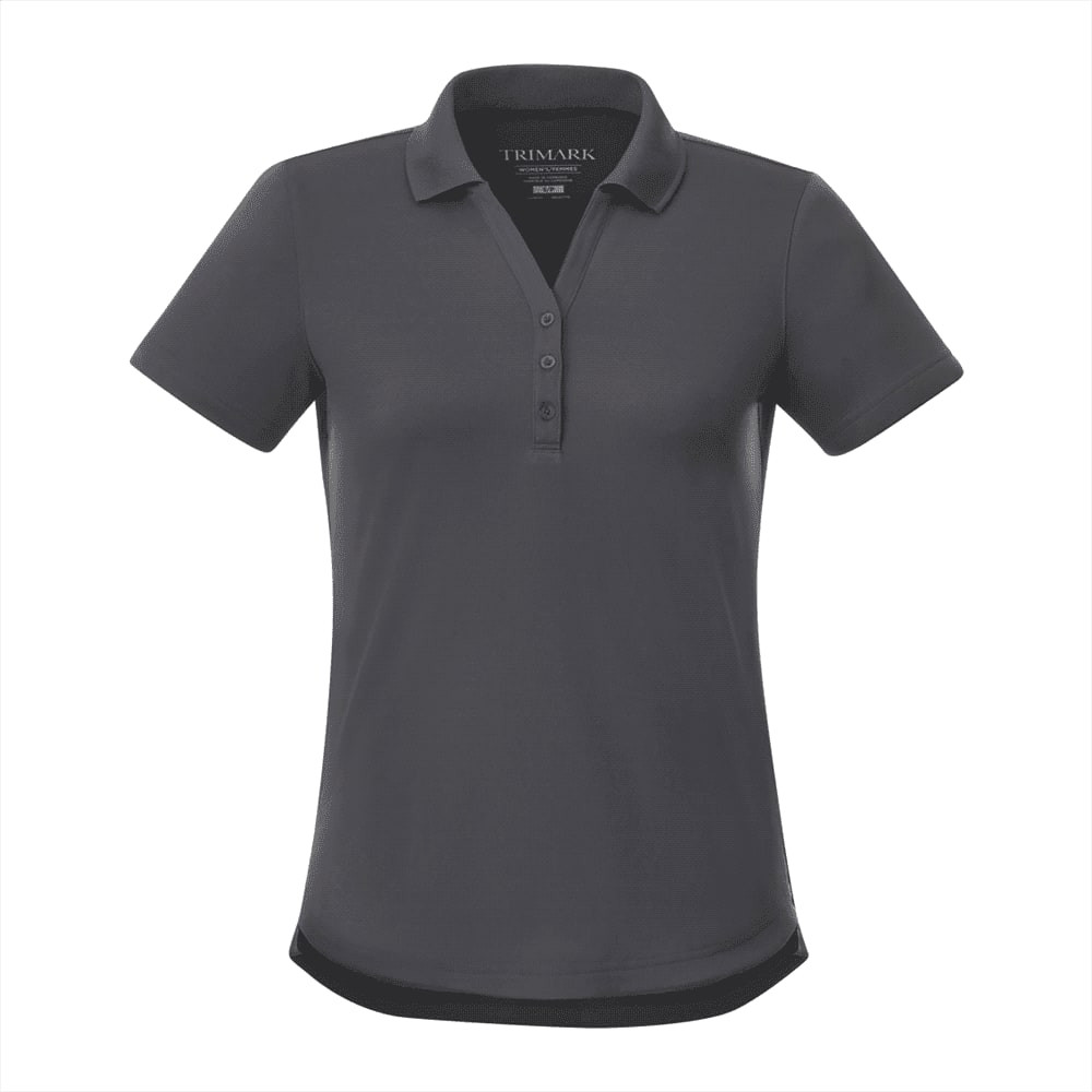 Otis Short Sleeve Polo - Womens - TM96311 Image Grey Storm