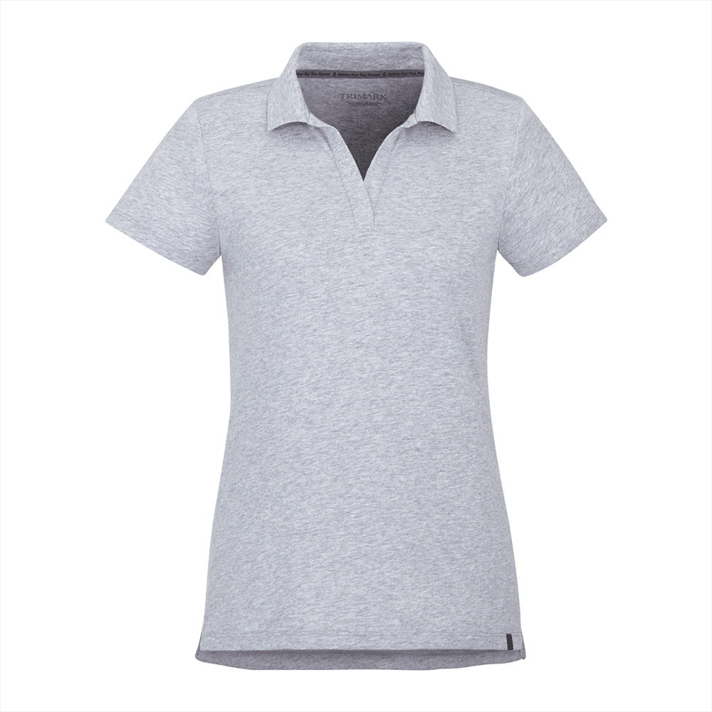 Somoto Eco Short Sleeve Polo - Womens - TM96314 Image Heather Grey