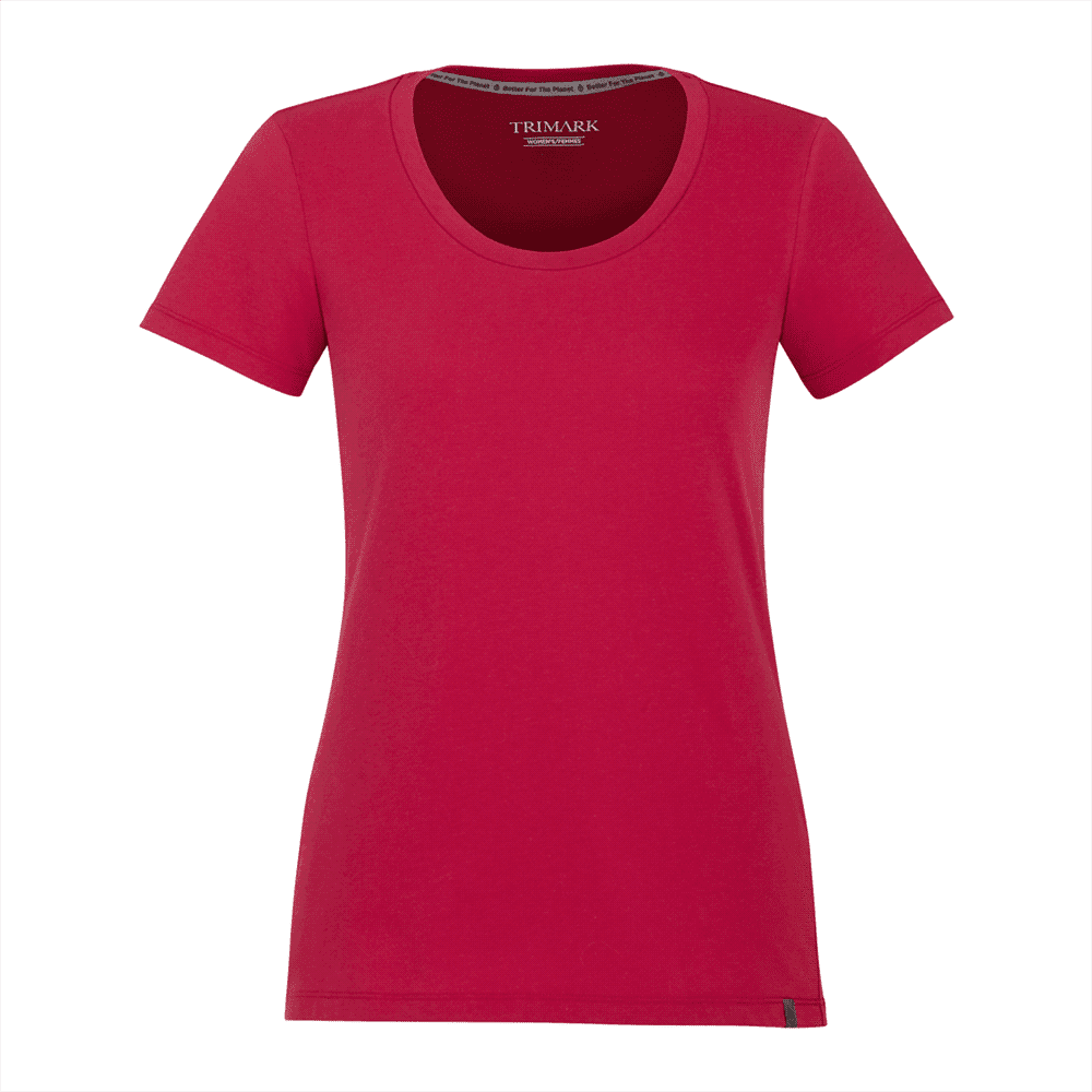 Somoto Eco Short Sleeve Tee - Womens - TM97873 Image Vintage Red