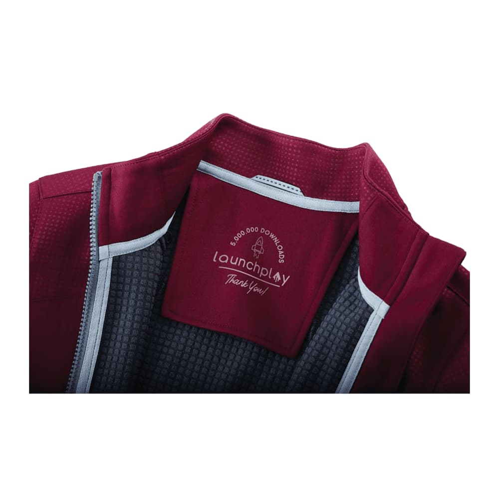 Women's Senger Knit Full Zip Performance Jacket w/ Thumb Holes - TM98154 Image