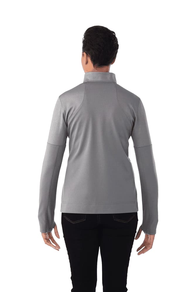 Women's Senger Knit Full Zip Performance Jacket w/ Thumb Holes - TM98154 Image
