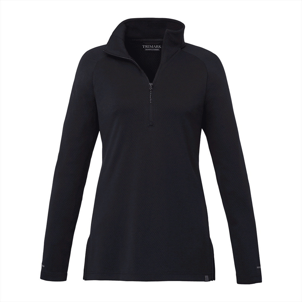 Asgard Eco Knit Quarter Zip - Womens - TM98310 Image Black