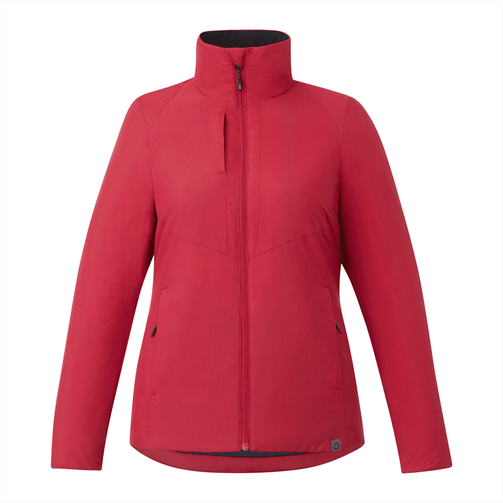 Kyes Eco Packable Insulated Jacket - Womens - TM99654 Image Vintage Red