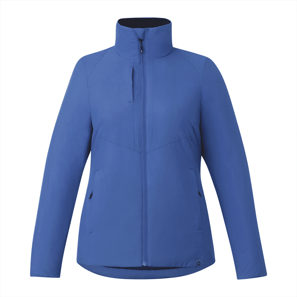 Kyes Eco Packable Insulated Jacket - Womens - TM99654 Image Metro Blue