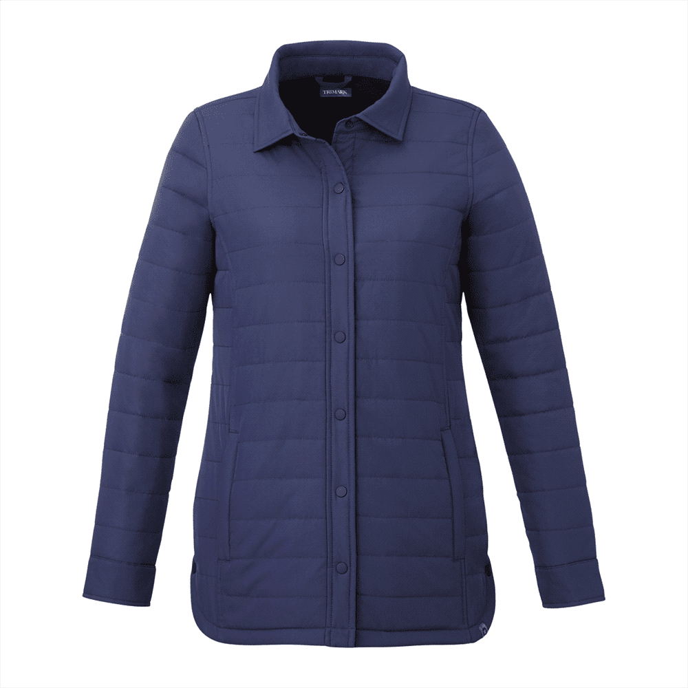 Porter Eco Insulated Shacket - Womens - TM99655 Image Vintage Navy