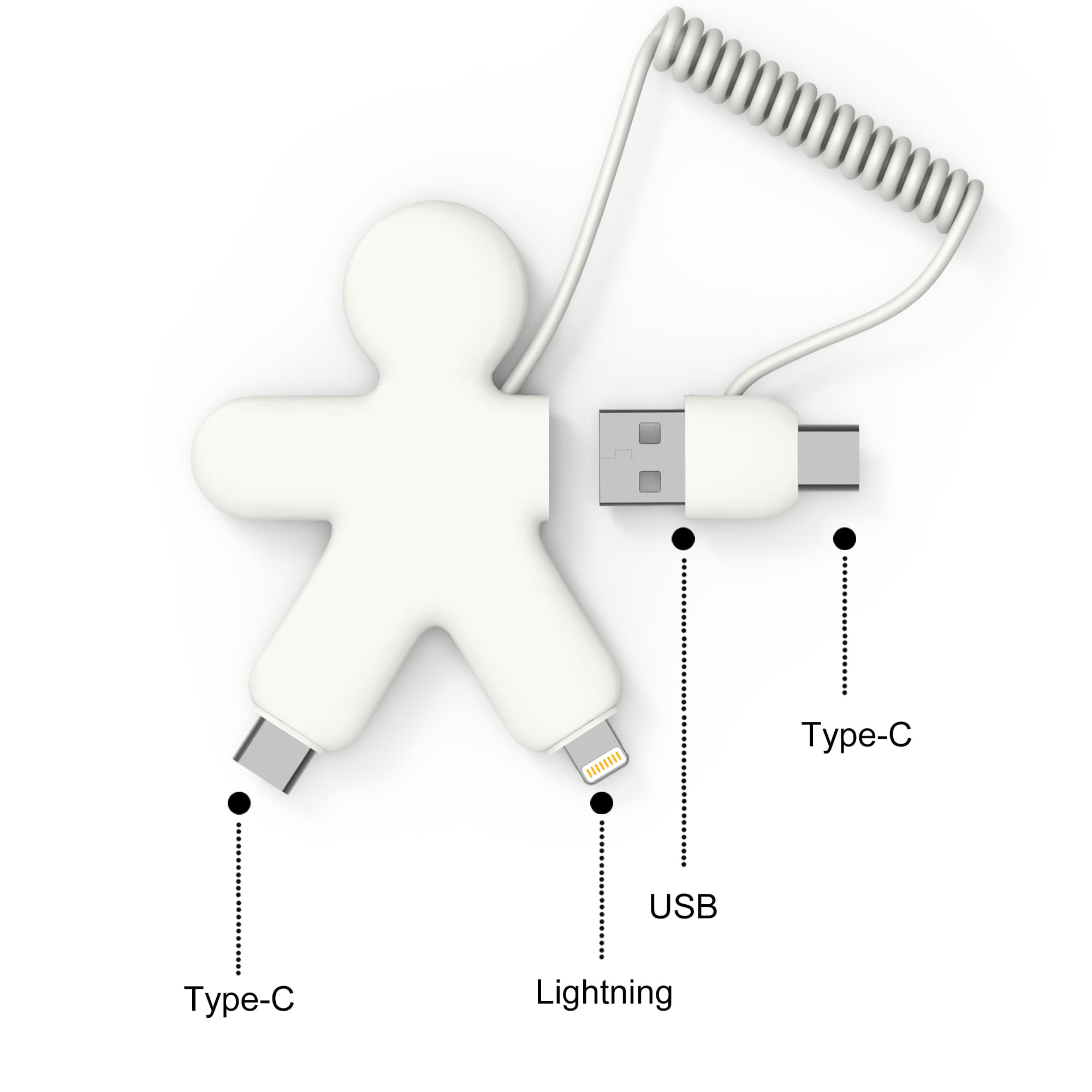Buddy Charging Cable - recycled plastic - 2064 Image