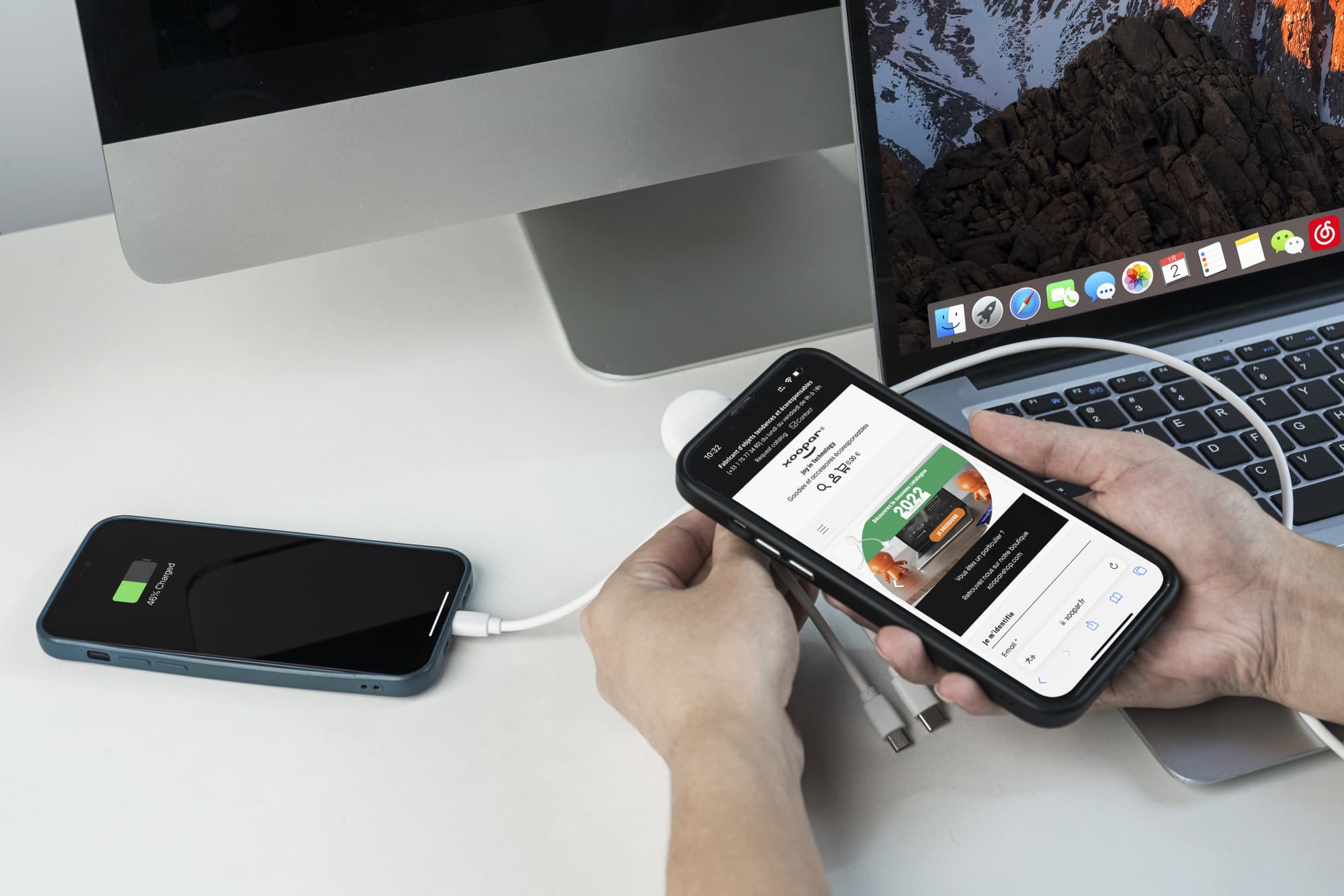 Alternative view of Mr Bio Smart NFC Long - recycled plastic