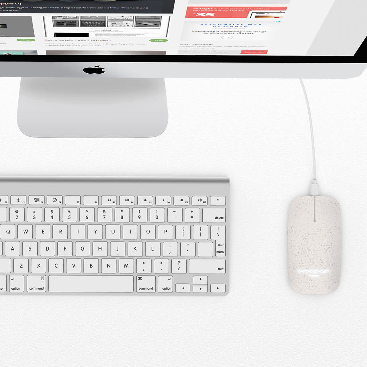 Alternative view of Pokket 2 Wireless Mouse (biodegradable)