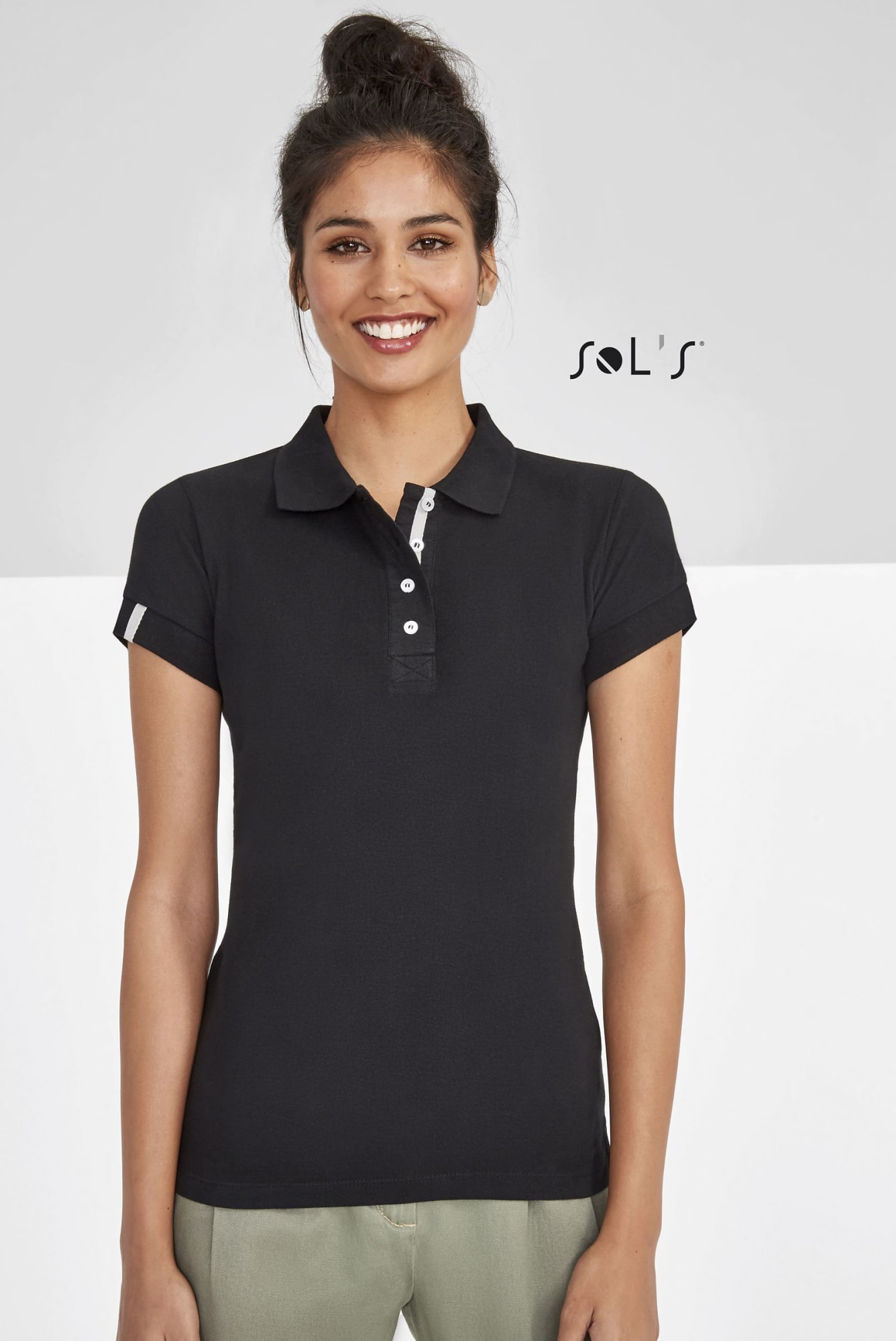 Polo shirt women%27s 100% ring spun cotton PORTLAND