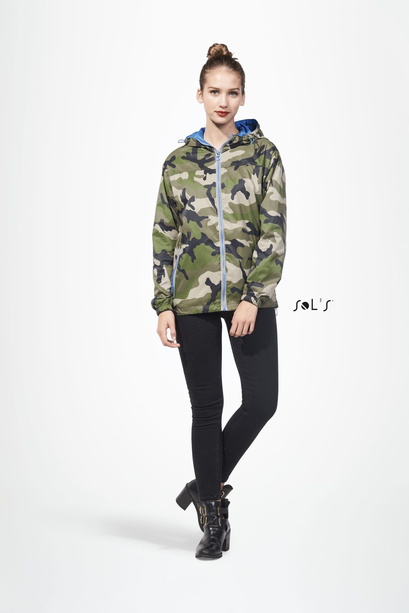 Hoodie UNISEX 210T nylon water and wind proof SKATE
