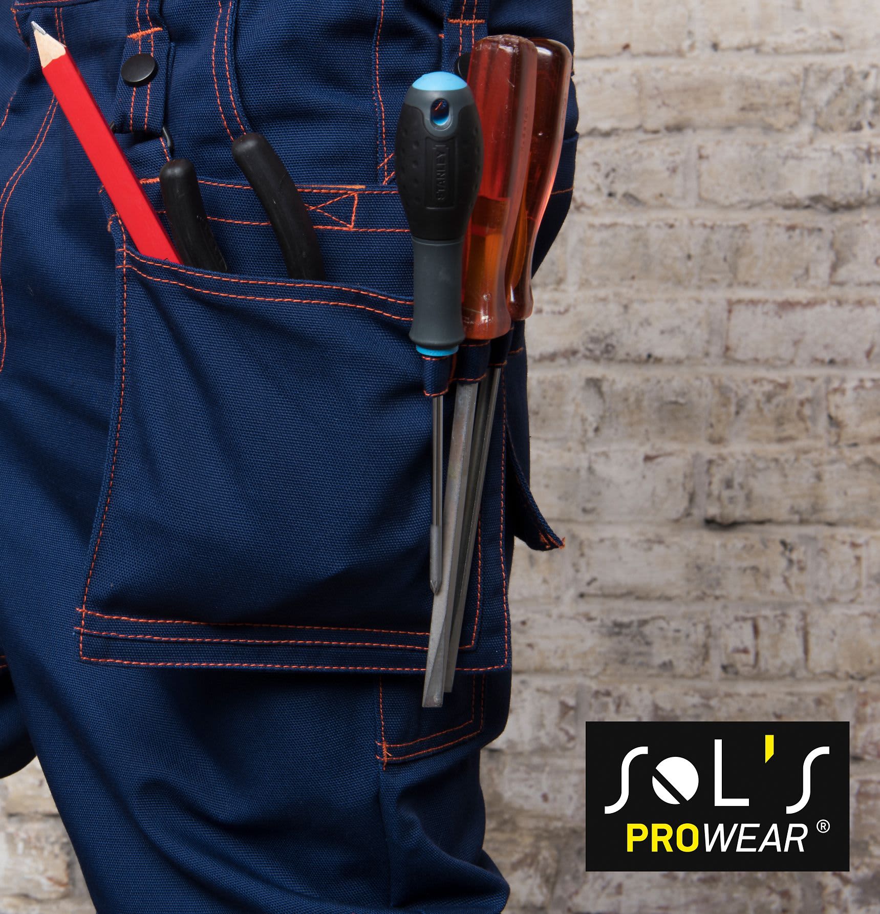 BLOCK PRO WORKWEAR REMOVABLE POCKET