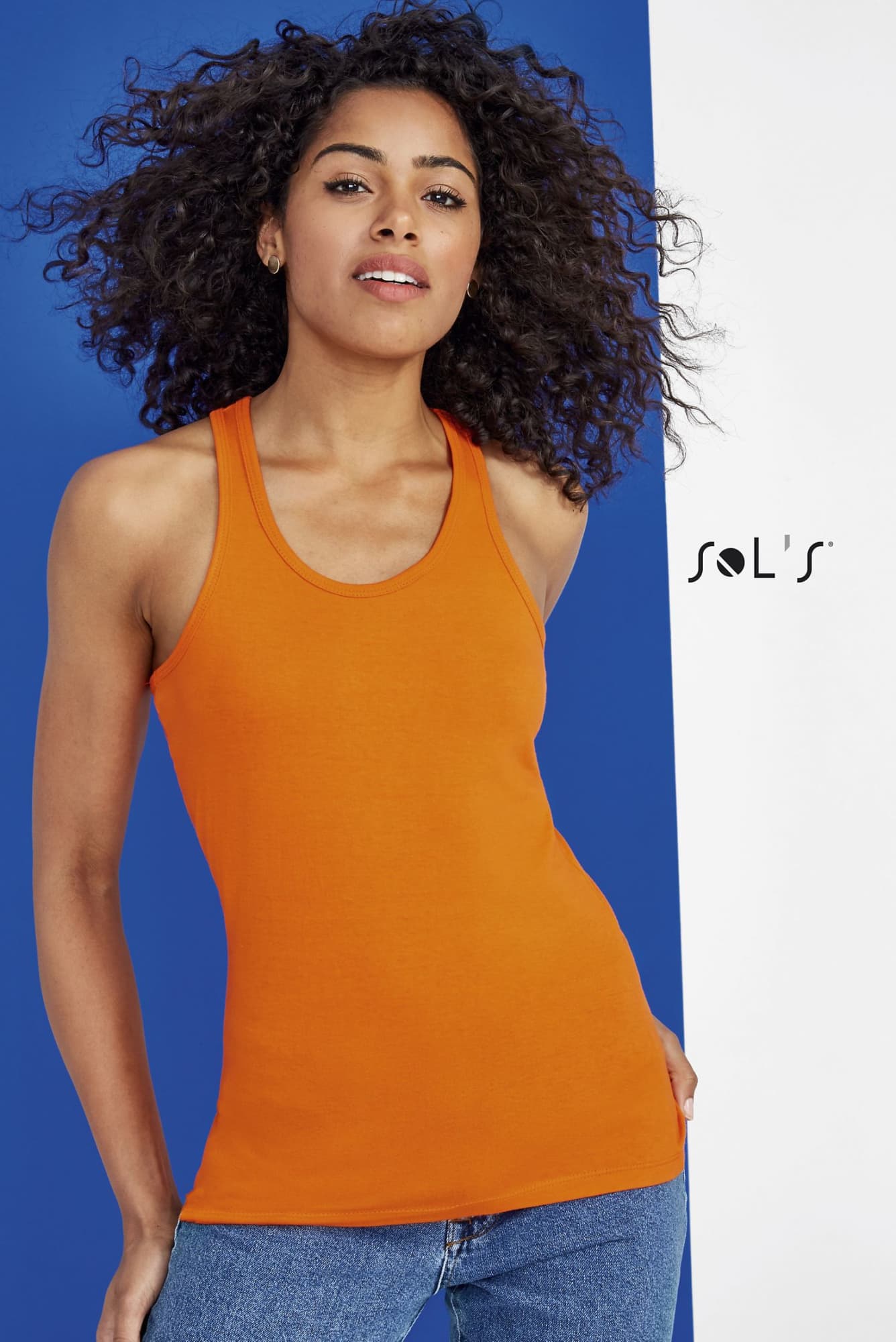 Singlet / Tank Top women%27s 100% combed ring spun cotton JUSTIN