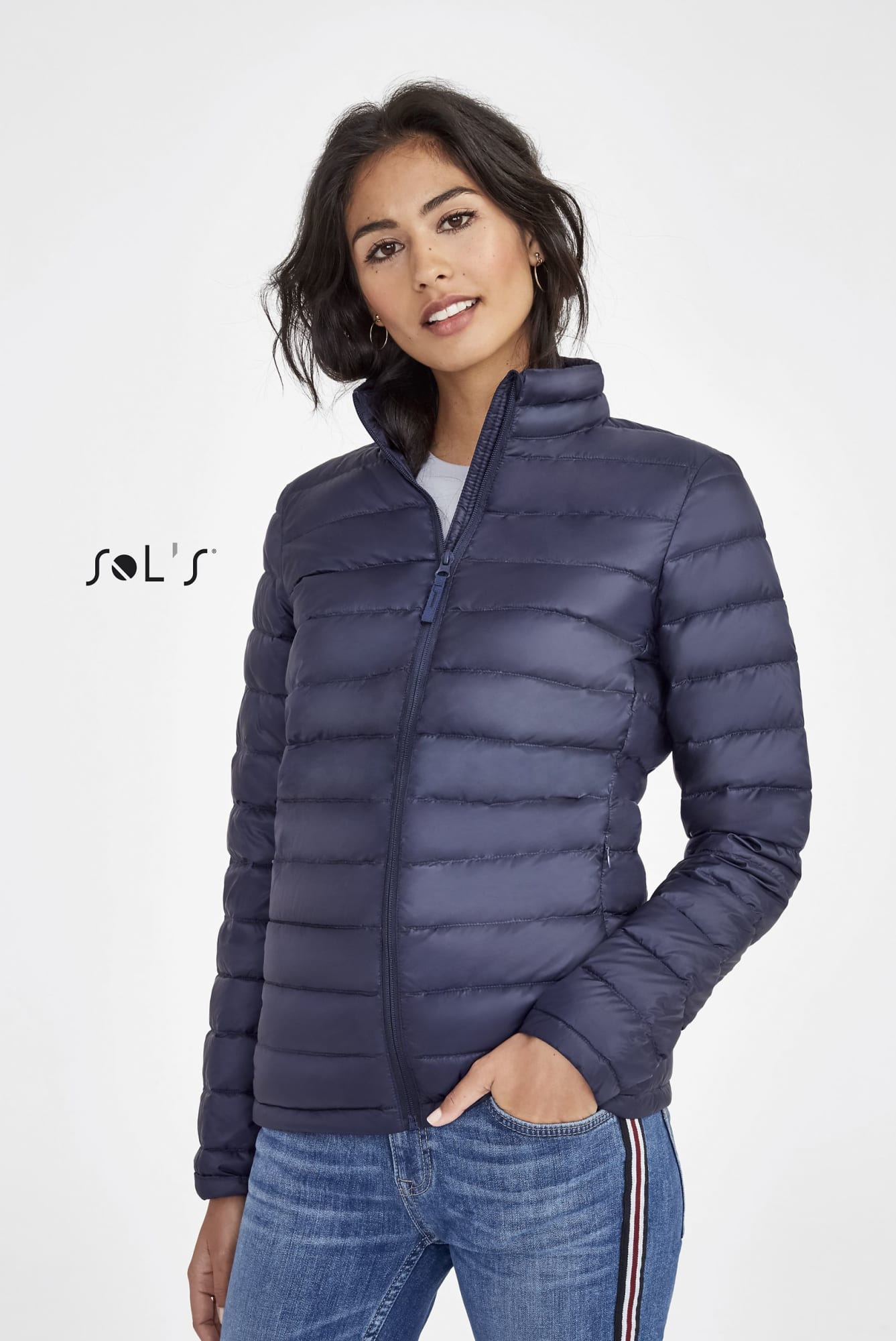 Jacket Women%27s PUFFER style 90% down and 10% feathers WILSON