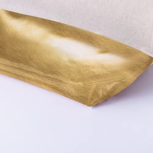 100% Recycled 220gsm Beauty Bag with Metallic Contrast Radynel