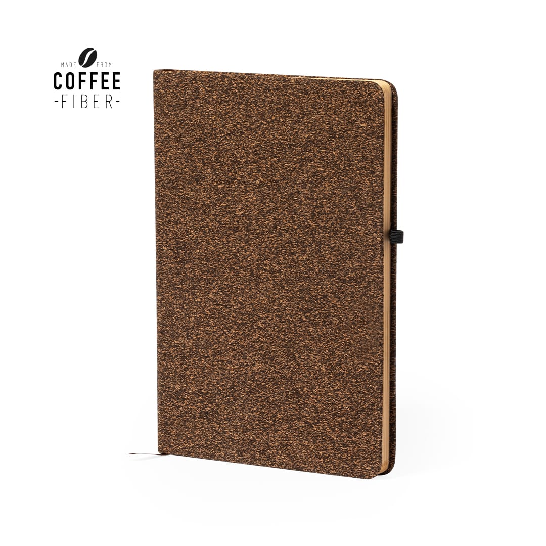 A5 Coffee Fibre and Cork Notebook Glampex