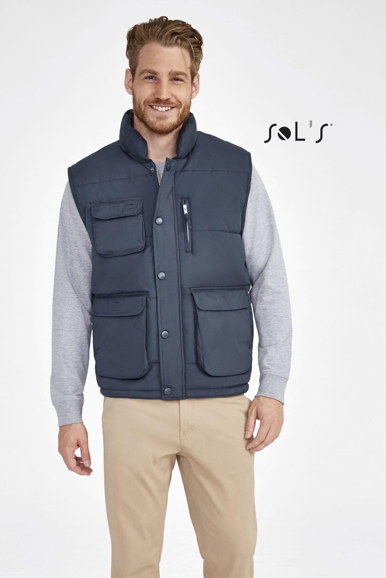 Vest Men%27s water proof many pockets peach skin exterior feel VIPER