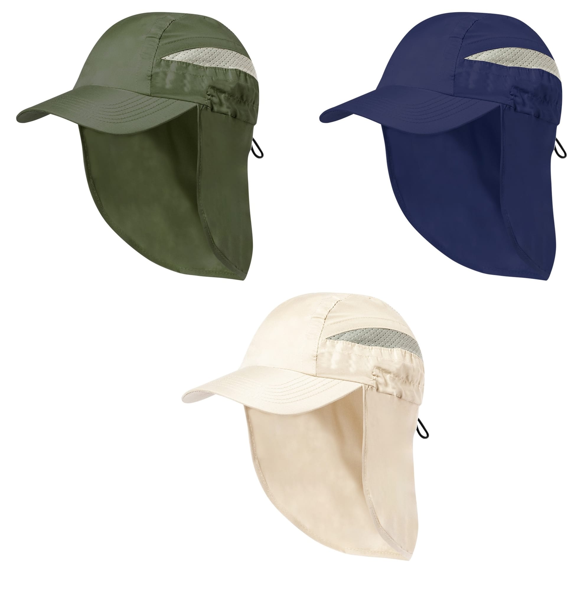 Neck Protector Cap Cap with neck protector - Levant - Liquid Promotions