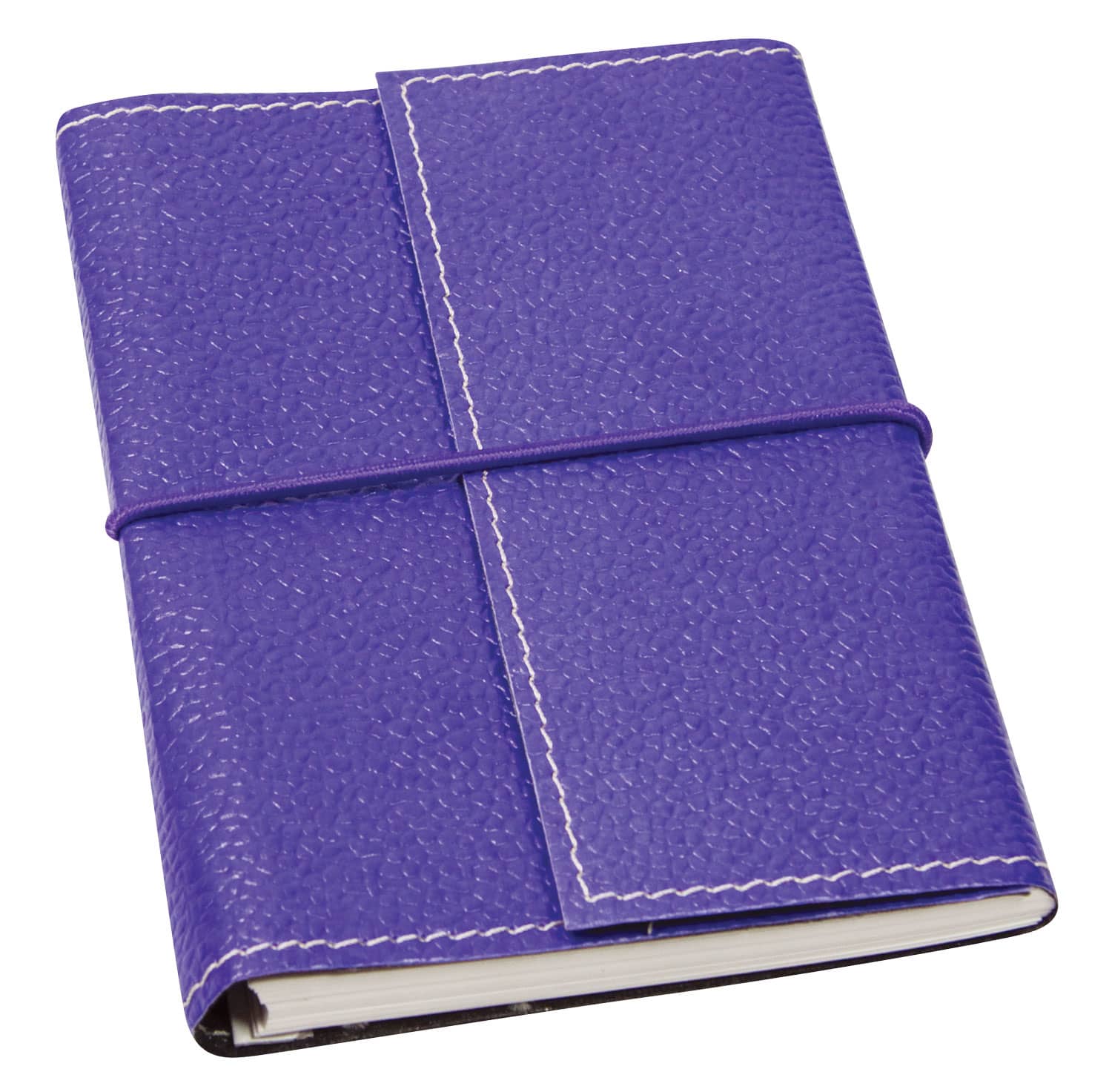 ECO notebook with elastic closure 100% cotton cover with removeable notebook