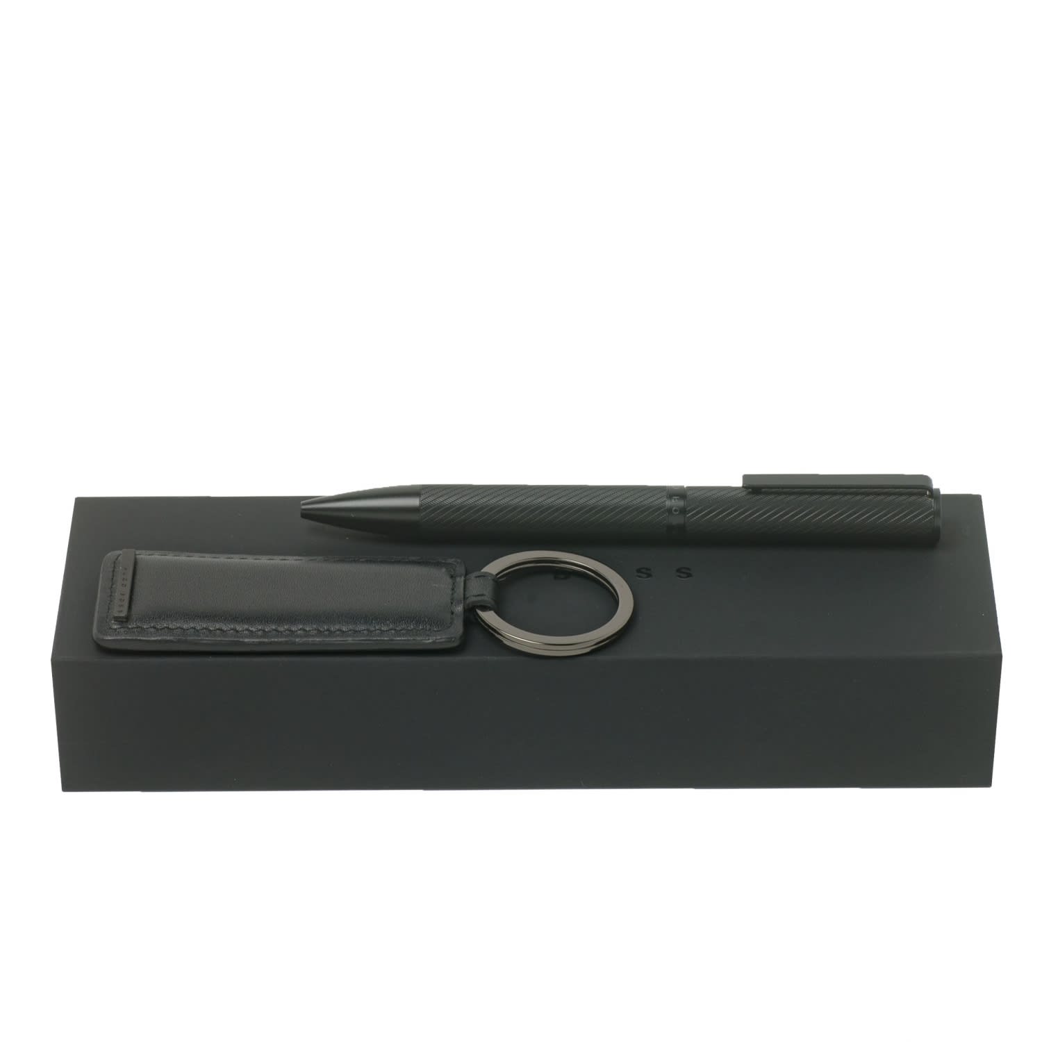 Set HUGO BOSS Black (ballpoint pen & key ring)