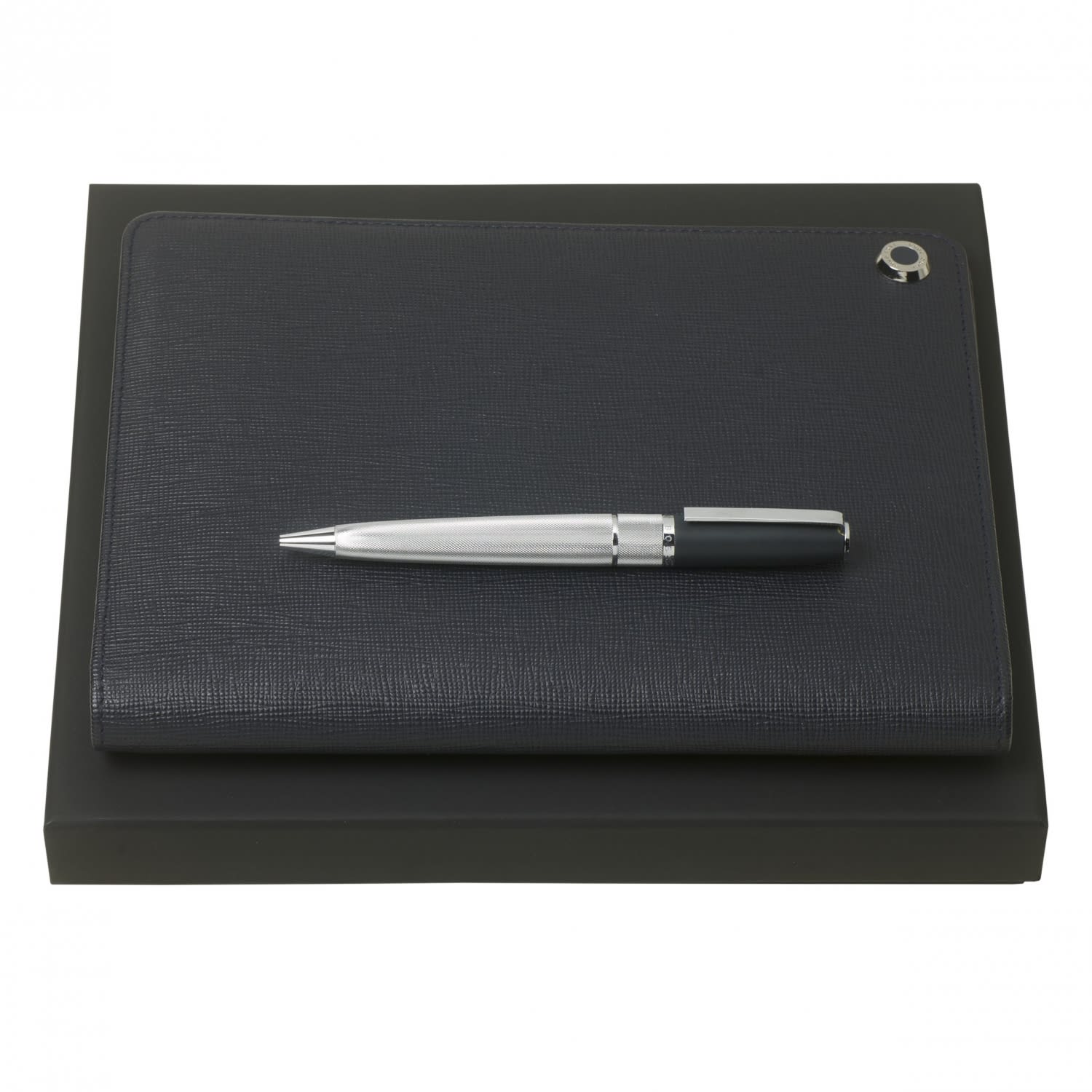 Set HUGO BOSS Blue (ballpoint pen pad & folder A5)