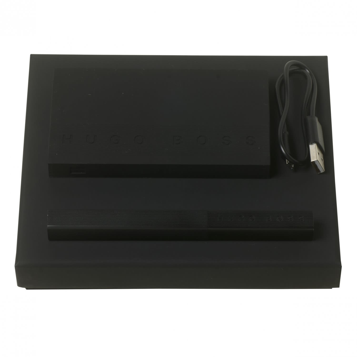 Set Edge Black (rollerball pen & power bank)