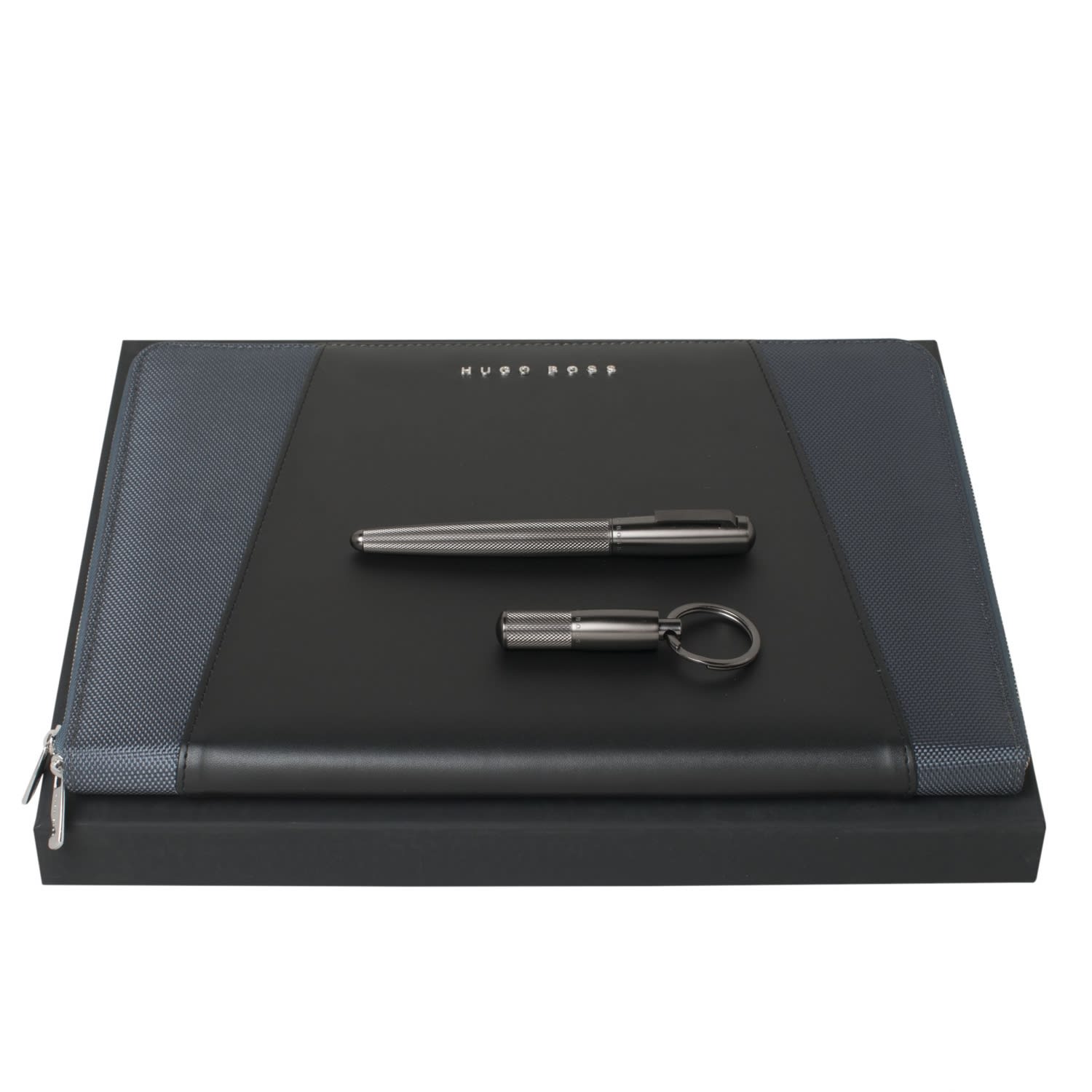 Set HUGO BOSS (rollerball pen, conference folder A4 & key ring)